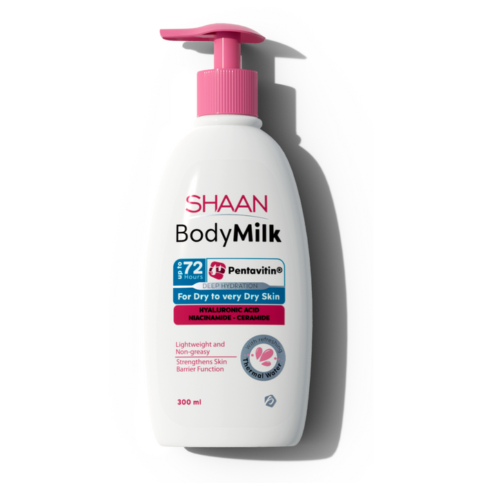 Shaan BodyMilk nourishing body lotion for silky smooth skin