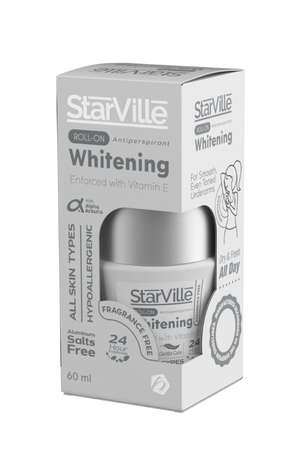 StarVille whitening deodorant for fresh protection