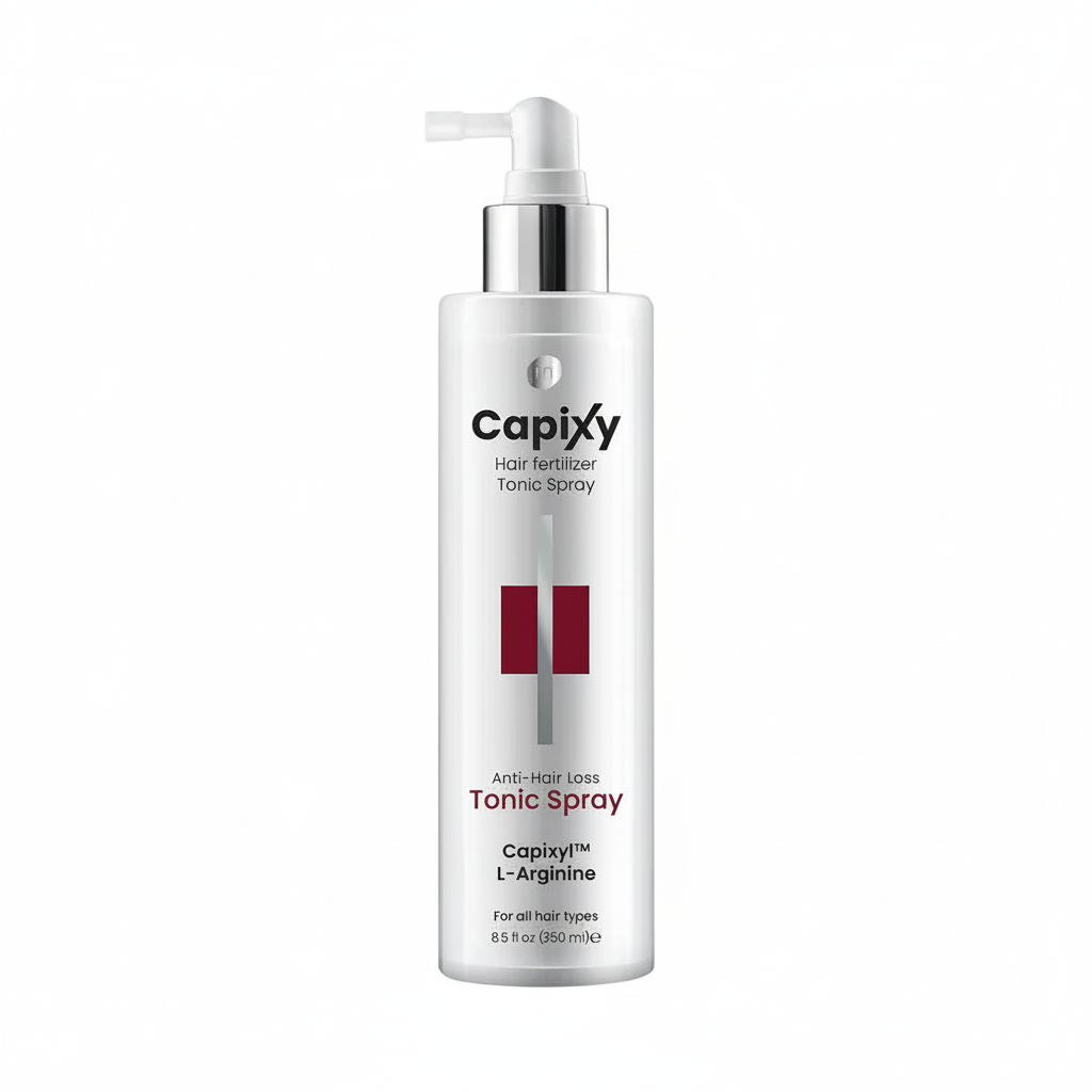 Capixy Tonic Spray with pure white background
