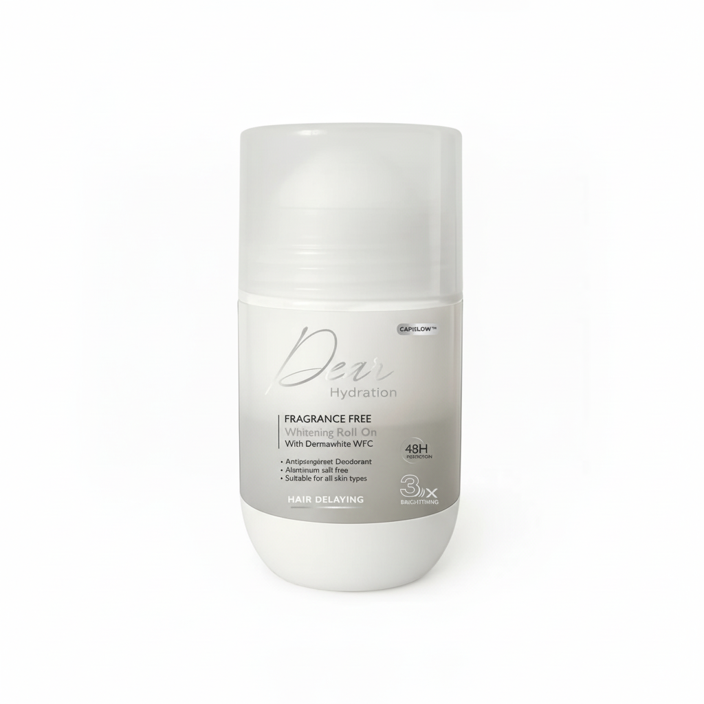Dew Hydration Fragrance Free with pure white background