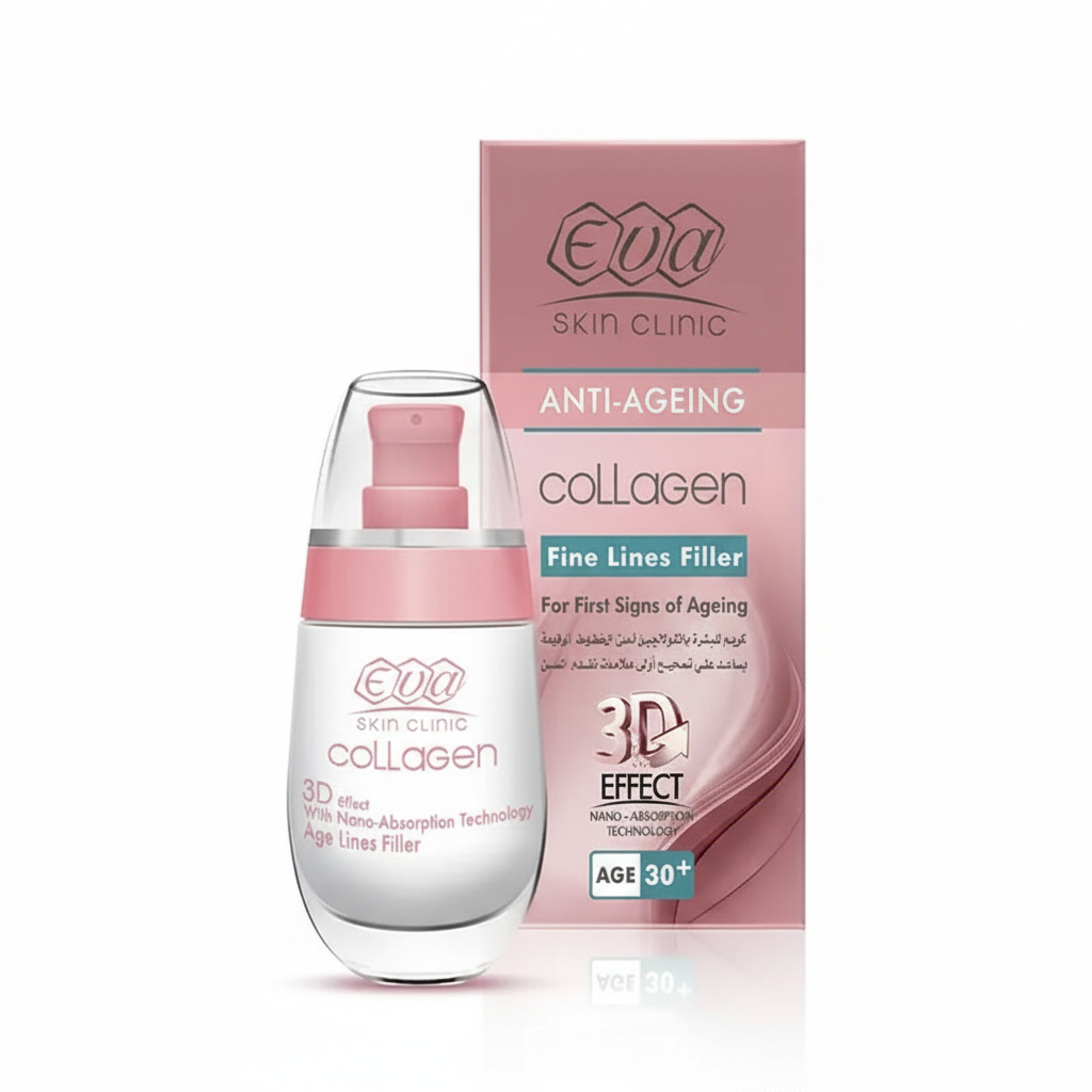 Eva Collagen Fine Lines Filler with pure white background