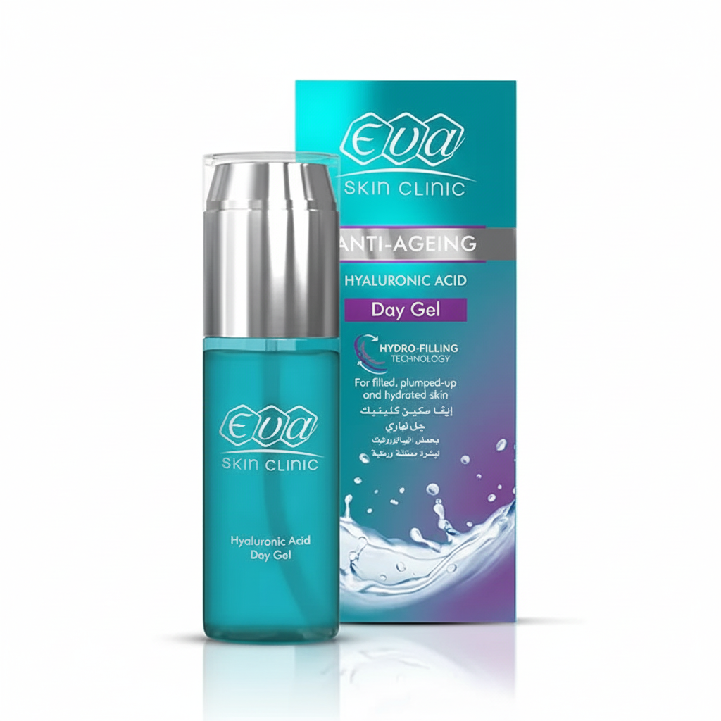 Eva Hyaluronic Acid Day Gel with pure white background