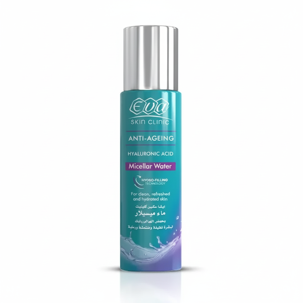 Eva Hyaluronic Acid Micellar Water with pure white background