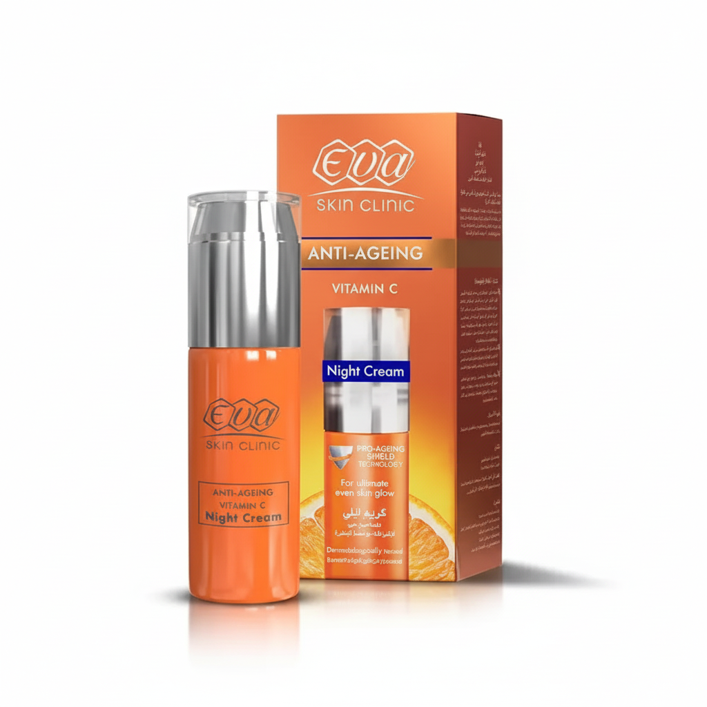 Eva Vitamin C Night Cream with pure white background