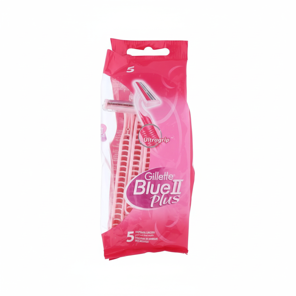 Gillette Blue II Plus Pink Razors