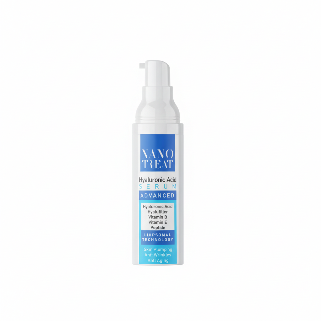 NANO TREAT Hyaluronic Acid Serum - Professional Product Photo