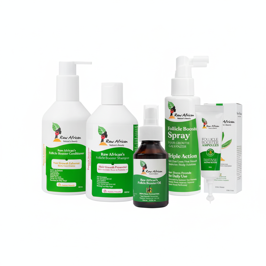 Raw African Complete Hair Care Collection - Enhanced