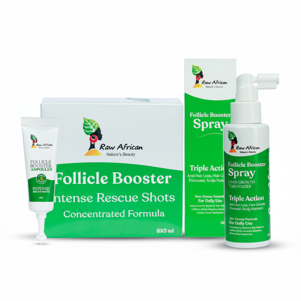 Raw African Follicle Booster Bundle - Enhanced