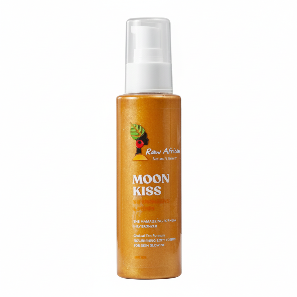 Raw African MOON KISS Self Tanning - Enhanced