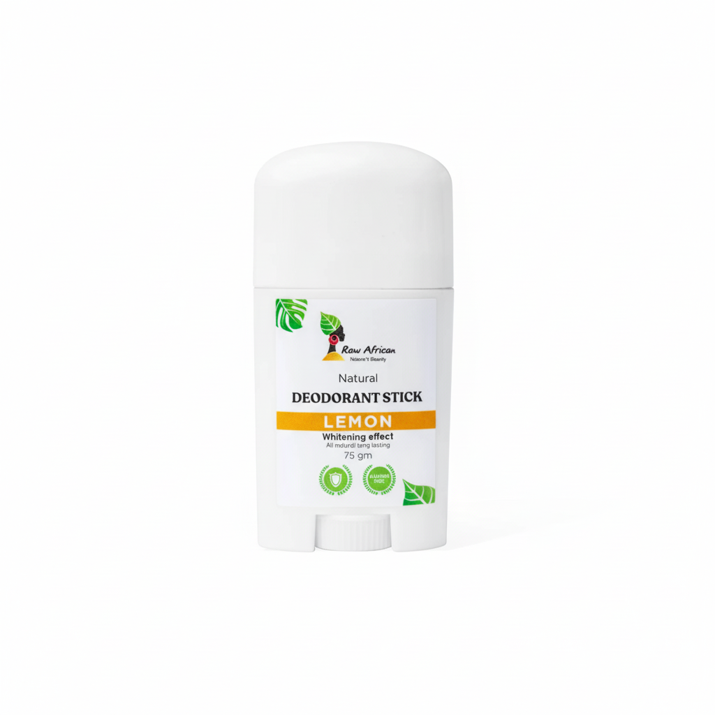 Raw African Natural DEODORANT STICK LEMON - Enhanced