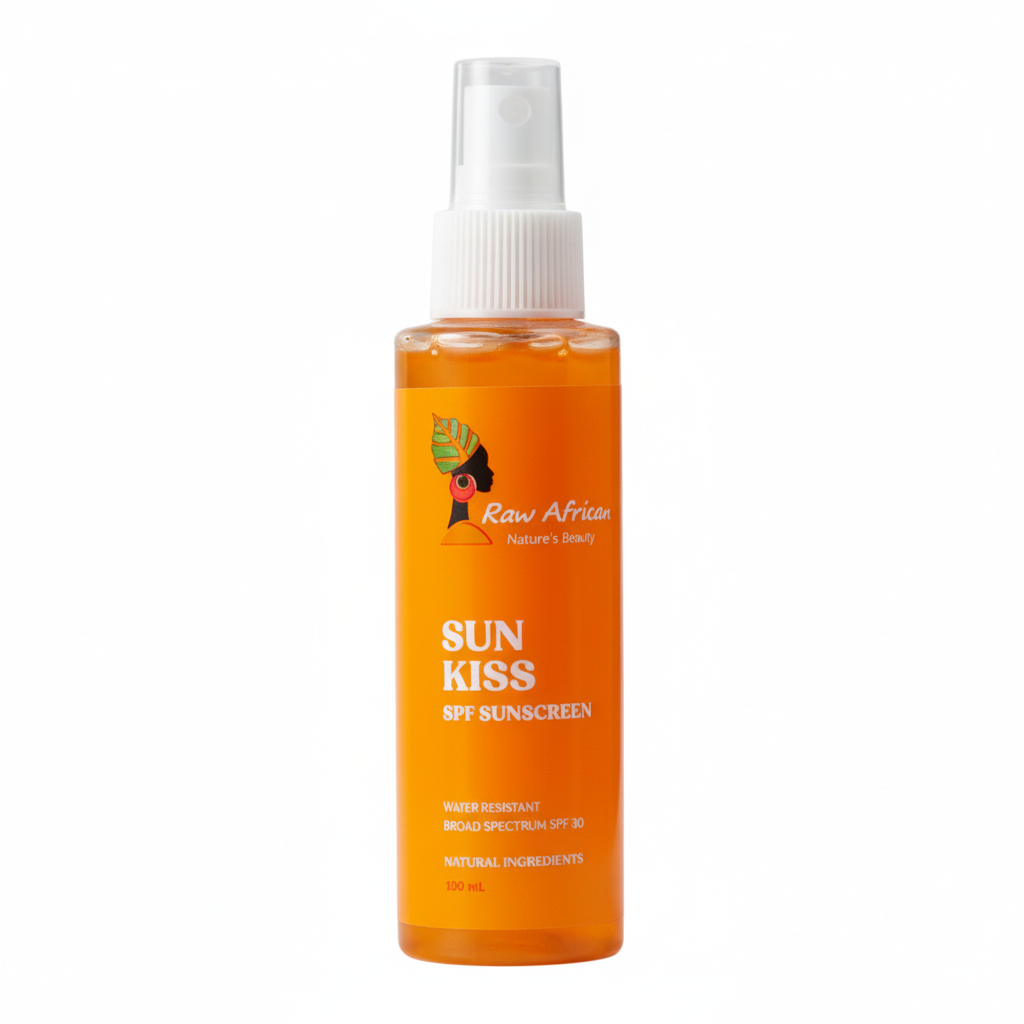 Raw African SUN KISS SPF Sunscreen - Enhanced