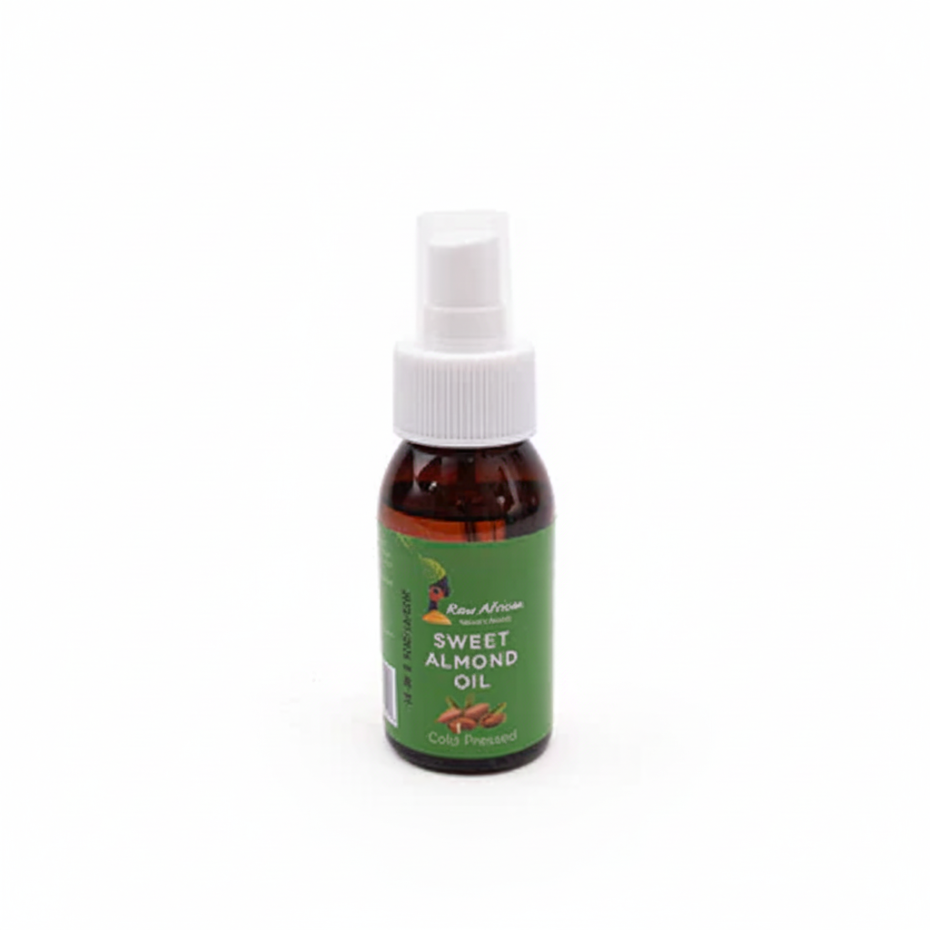 Raw African SWEET ALMOND OIL - Enhanced