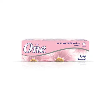 One Hair Removal Cream for sensitive skin gentle formula

