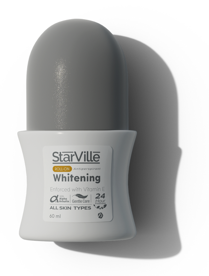 StarVille Whitening roll-on antiperspirant 60ml for underarm care

