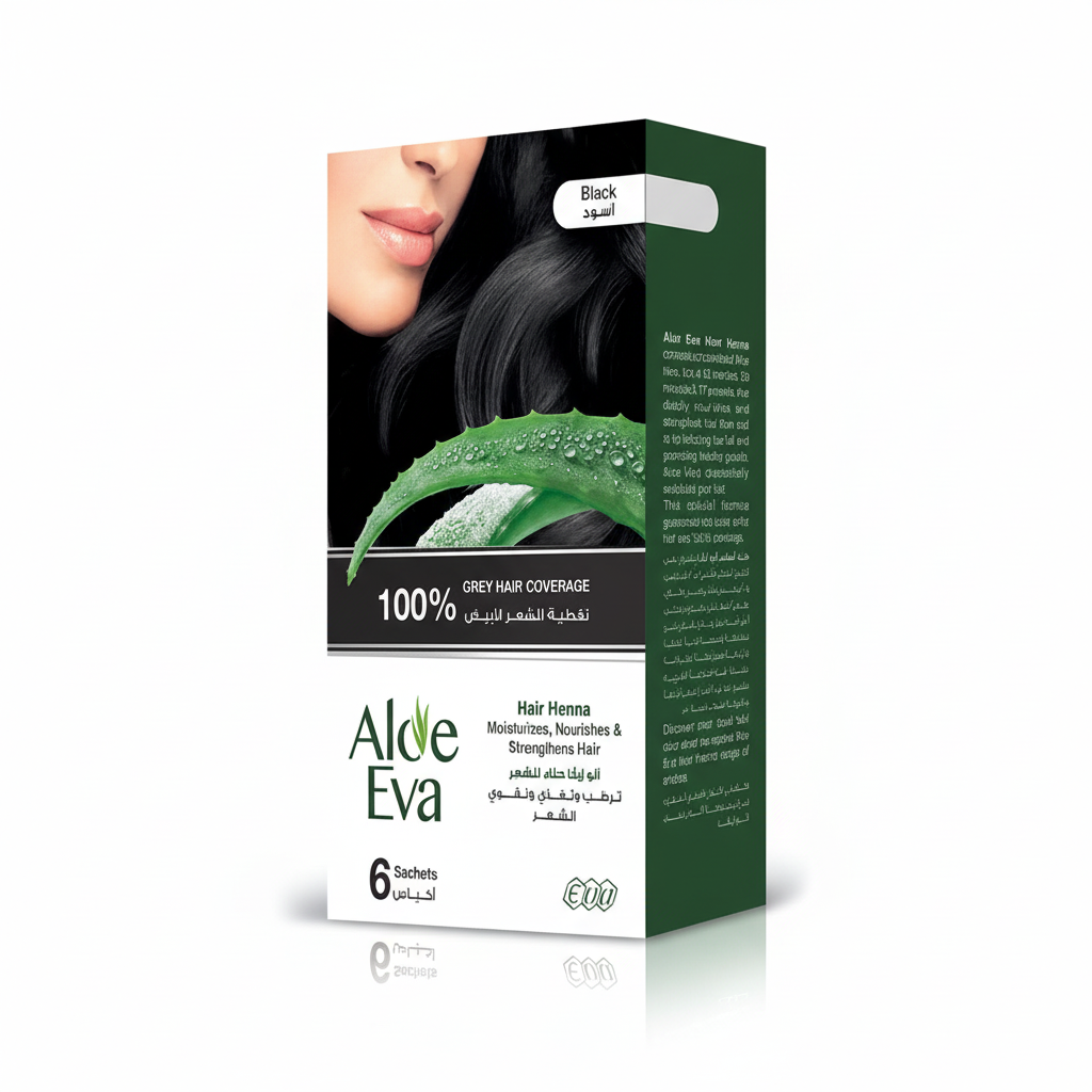 Aloe Eva Hair Henna - Black