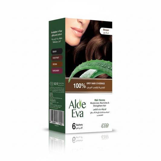 Aloe Eva Hair Henna - Brown