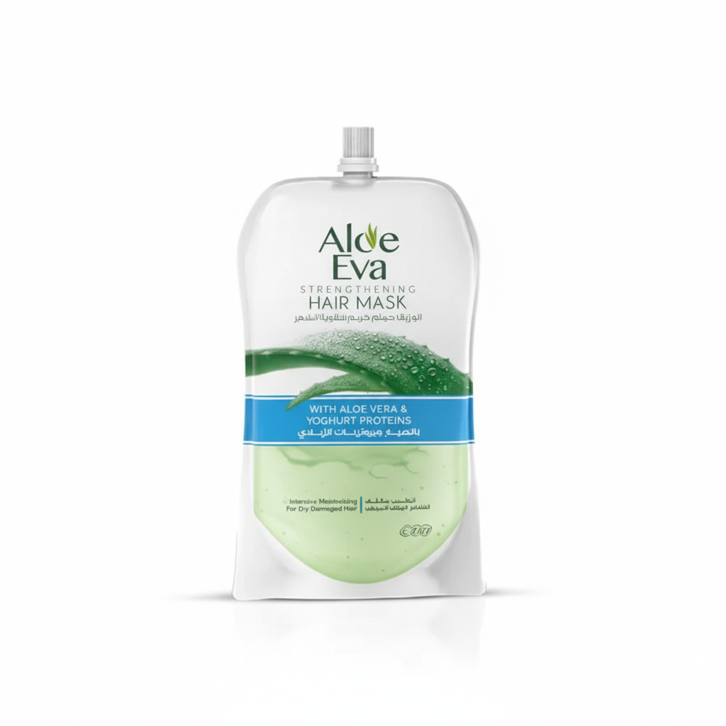 Aloe Eva Hair Mask with pure white background