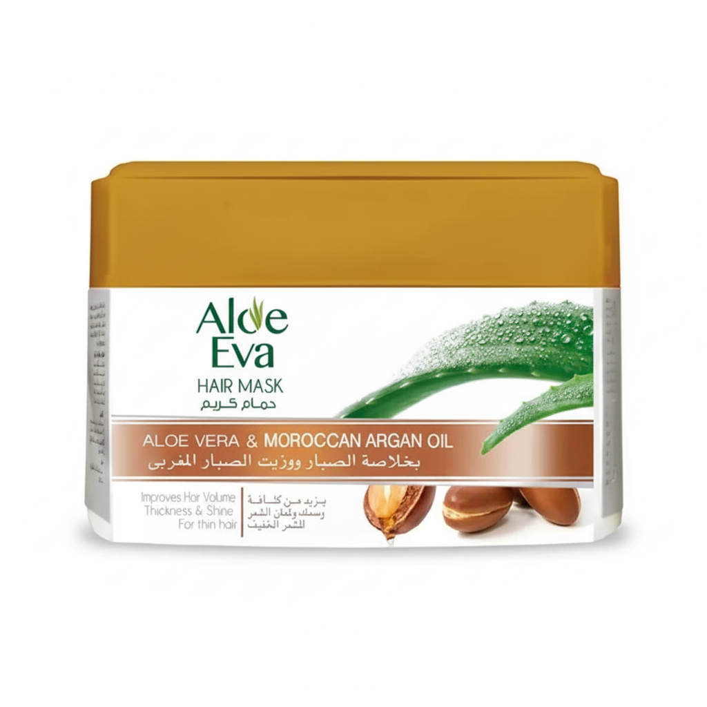 Aloe Eva Hair Mask with pure white background