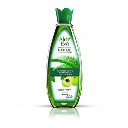 Aloe Eva Hair Oil with pure white background