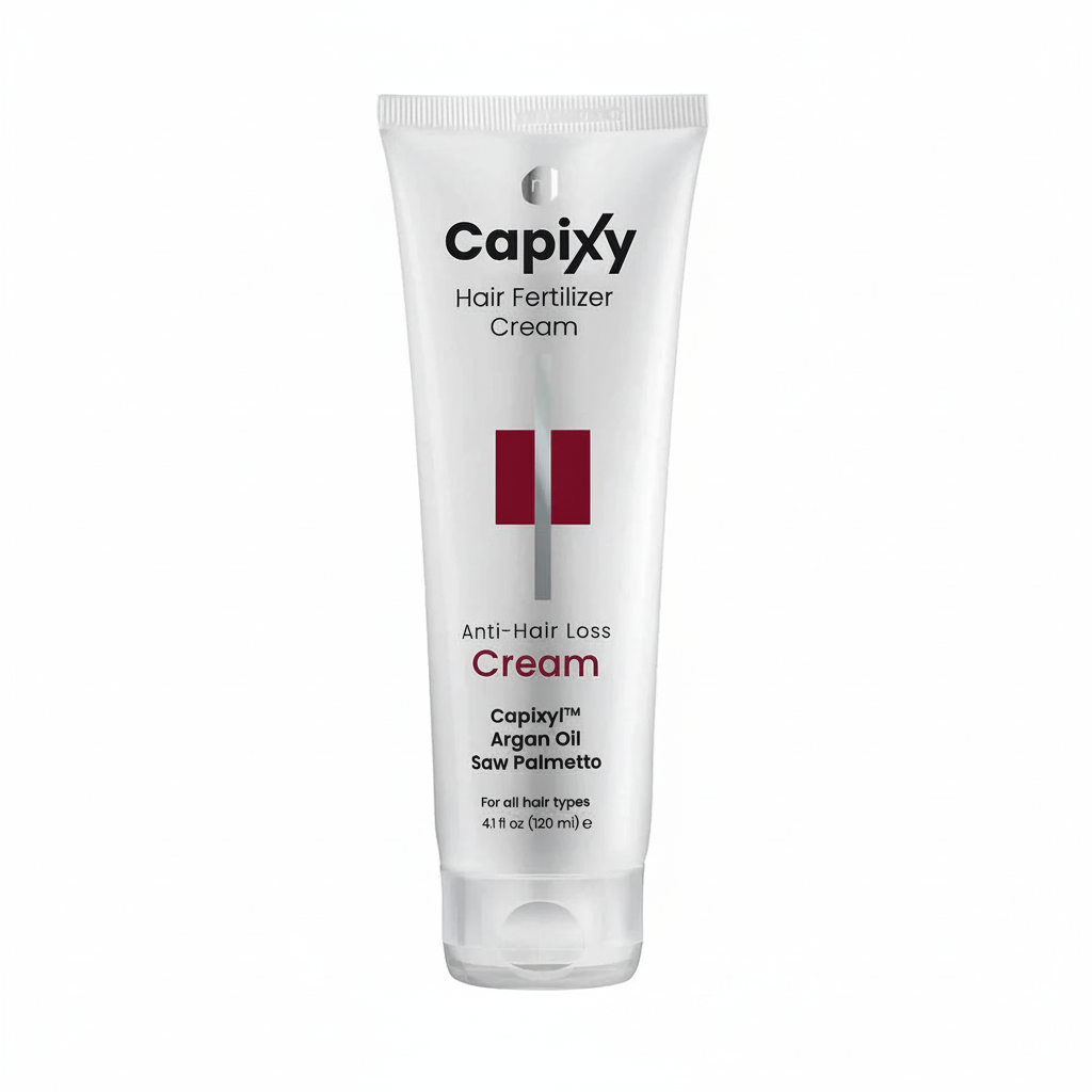 Capixy Hair Fertilizer Cream with pure white background