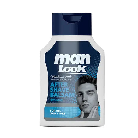 After Shave Balsam bottle for men's grooming
