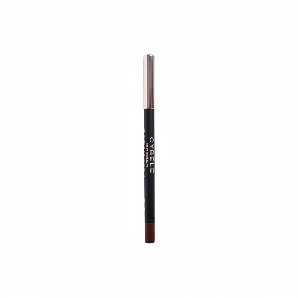 Cybele Cozy Eyeliner Dark Burgundy Brown Same Composition White Background