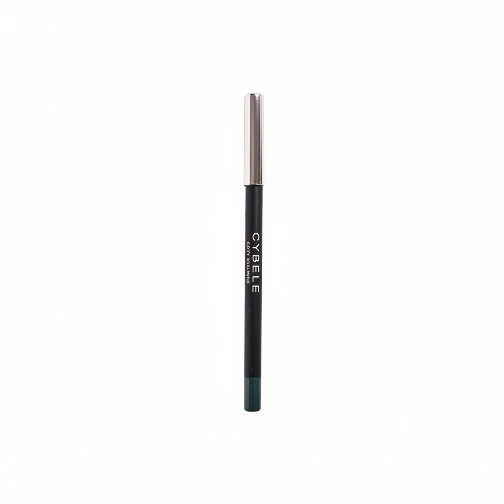 Cybele Cozy Eyeliner Teal Green Single Capped White Background