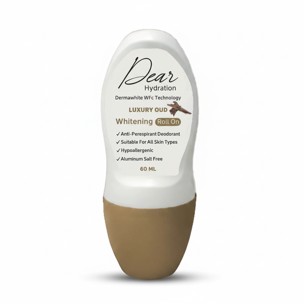 Dear Hydration Luxury Oud with pure white background