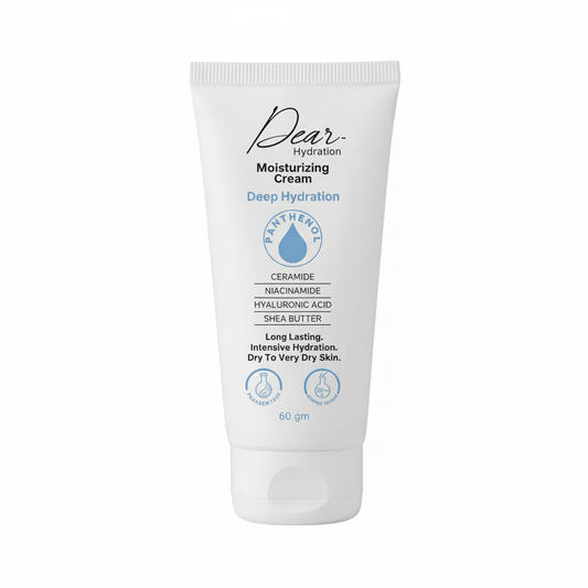 Dear Hydration Moisturizing Cream 60gm with pure white background
