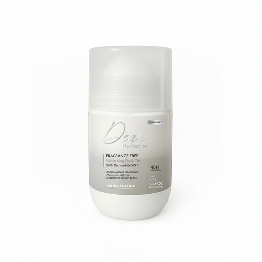 Dew Hydration Fragrance Free with pure white background