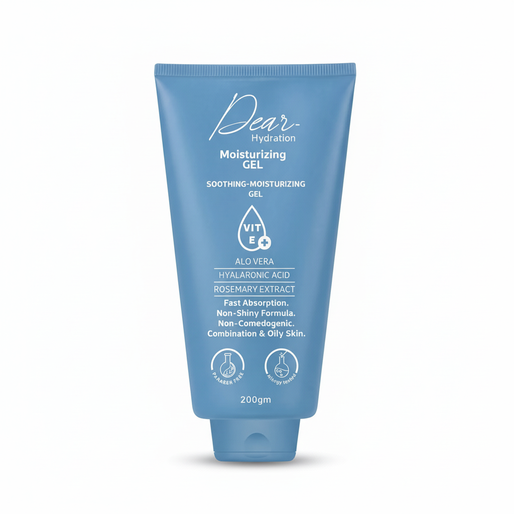 Dew Hydration Moisturizing Gel with pure white background