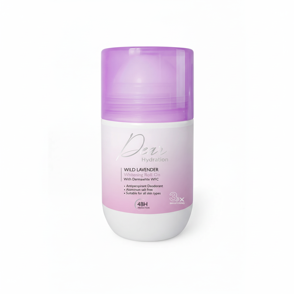 Dew Hydration Wild Lavender with pure white background