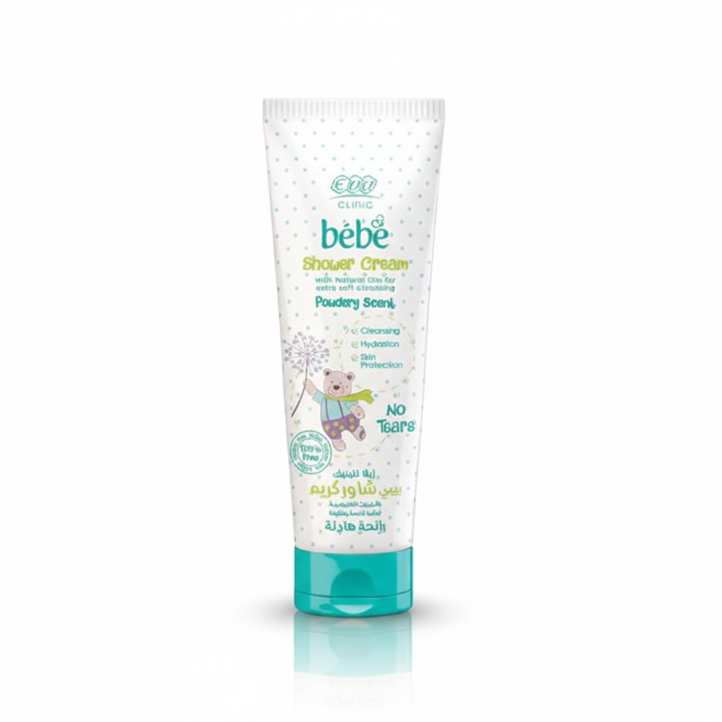 Eva Bebé Atopical Cream with pure white background