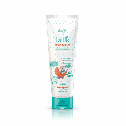 Eva Bebé Conditioner with pure white background