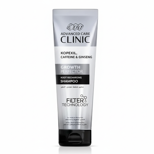 Eva Clinic Growth Perfector Shampoo with pure white background