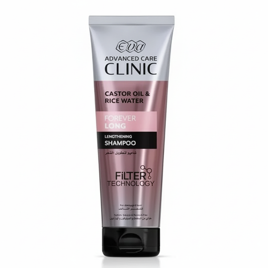 Eva Clinic Lengthening Shampoo with pure white background