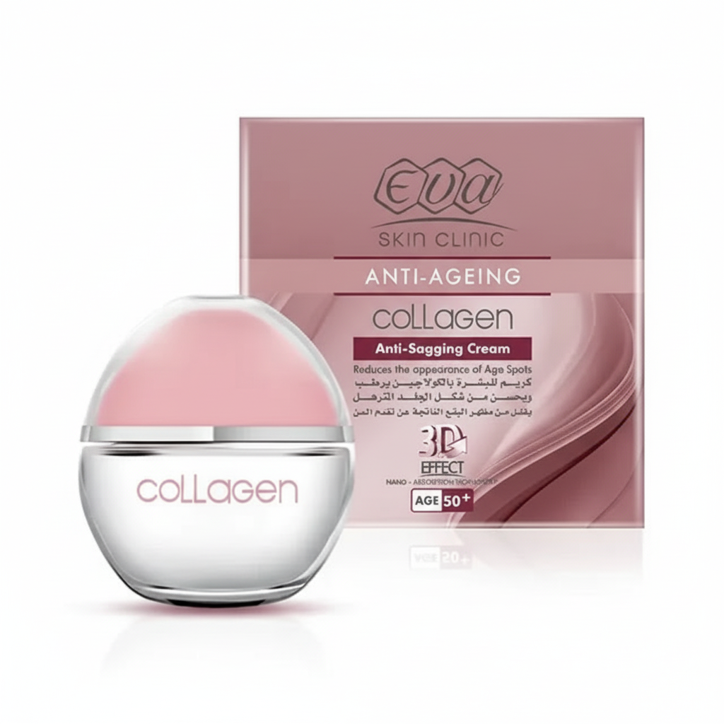 Eva Collagen Anti-Sagging Cream with pure white background