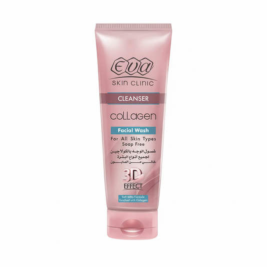 Eva Collagen Facial Wash with pure white background
