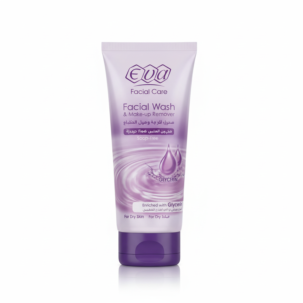 Eva Facial Wash for dry skin 150ml hydrating cleanser

