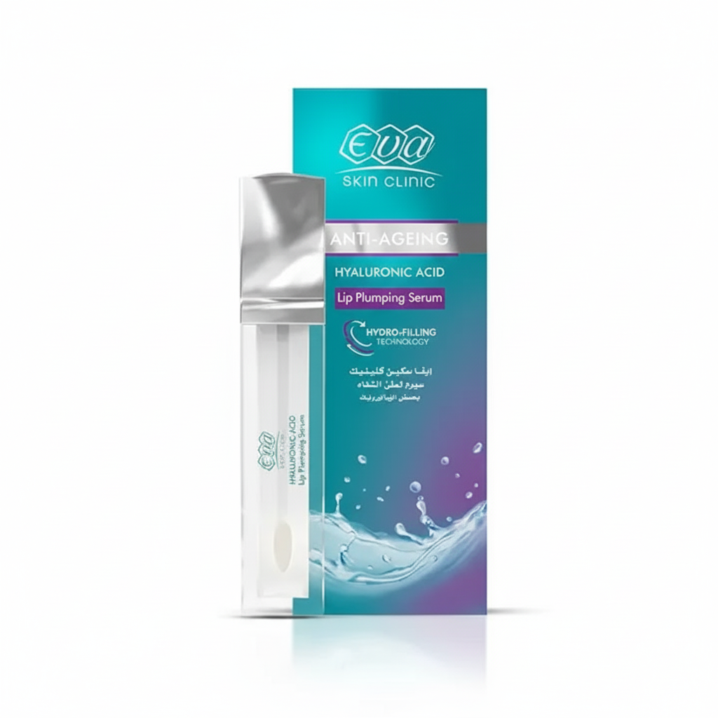 Eva Hyaluronic Acid Lip Serum with pure white background