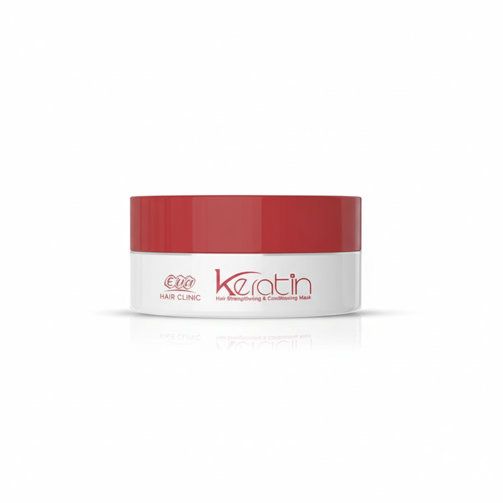 Eva Keratin Hair Mask with pure white background