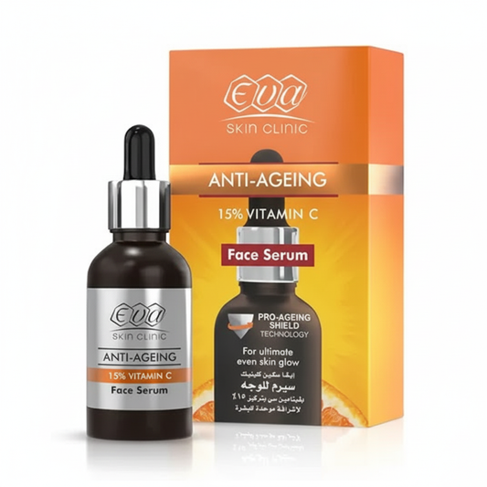 EVA Skin Clinic ANTI-AGEING 15% VITAMIN C Face Serum - Enhanced