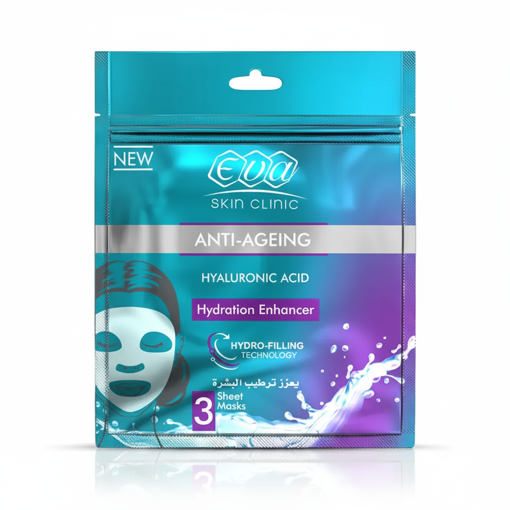 Eva Skin Clinic Anti-Ageing Hyaluronic Acid Sheet Mask