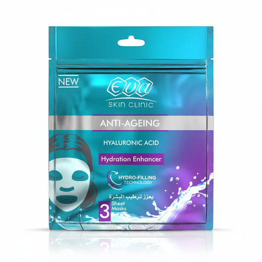 Eva Skin Clinic Anti-Ageing Hyaluronic Acid Sheet Mask
