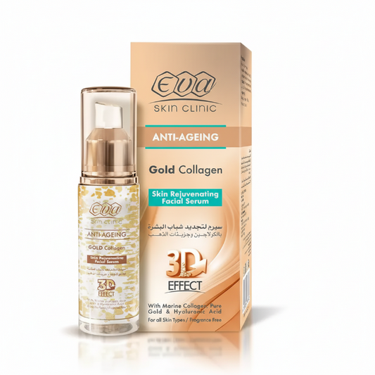 Eva-skinGold collagen skin serum with packaging d