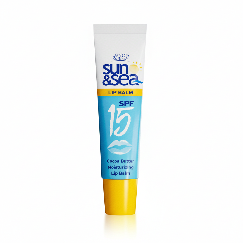 EVA sun & sea LIP BALM SPF 15 - Enhanced