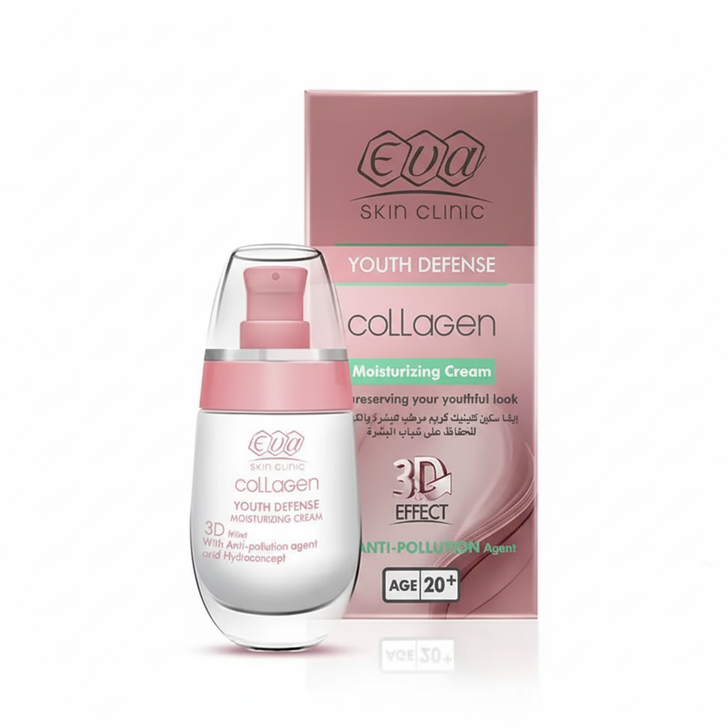 Eva Youth Defense Cream with pure white background