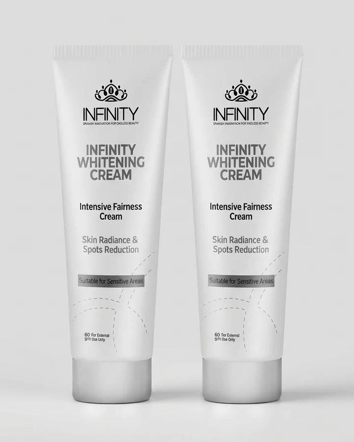 Infinity Whitening Cream Intensive Fairness Skin Radiance Spots Reduction 60gm