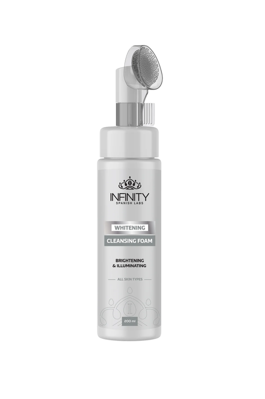 Infinity Whitening Cleansing Foam Brightening Illuminating All Skin Types 200ml