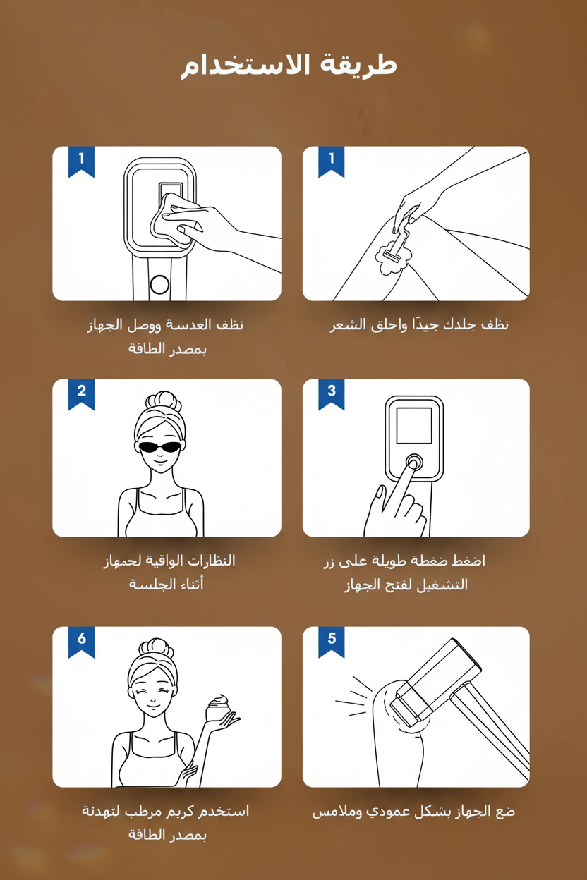 KinseiBeauty Brown Usage Instructions